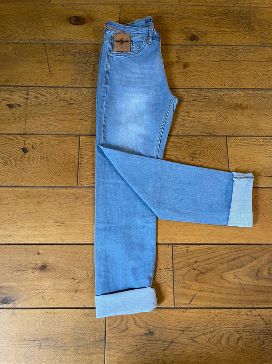 Jeans Regular Bleu Clair