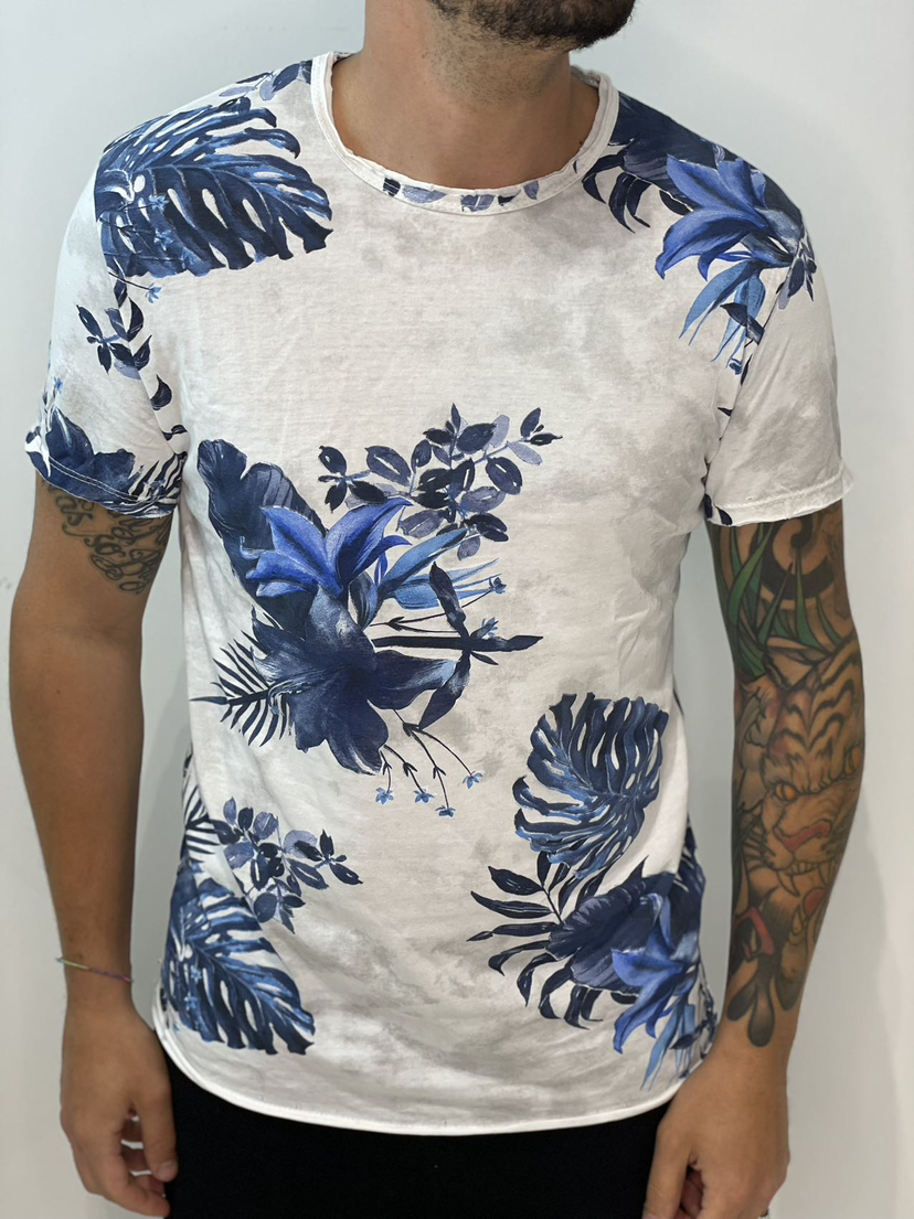 Tee-shirt Fleuri