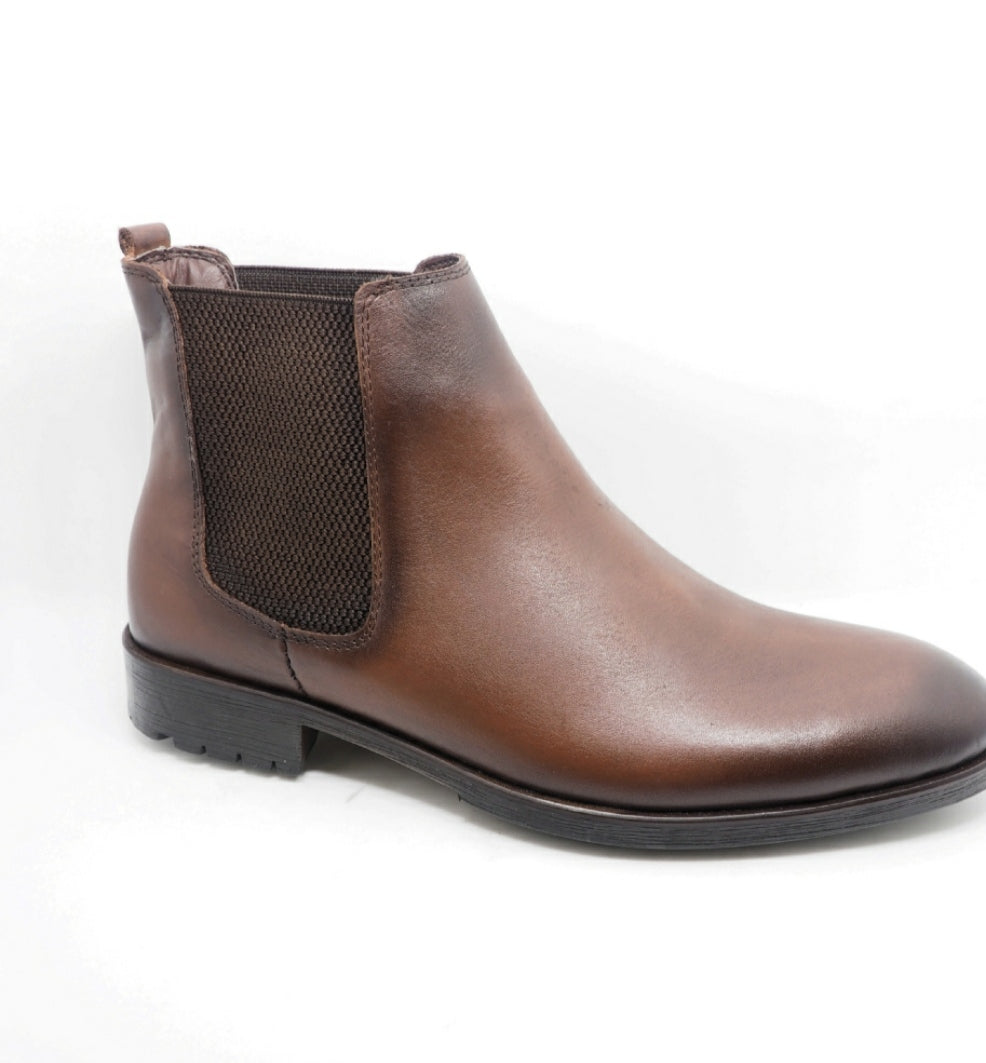 Boots Cuir lisse Marron