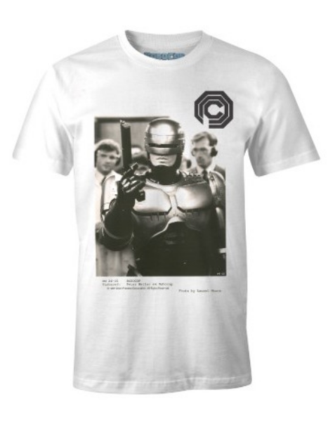 T-shirt Robocop - ROBOCOP 1987 TARGET PRACTICE