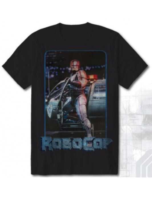 T-shirt Robocop - ROBOCOP POLICE CAR